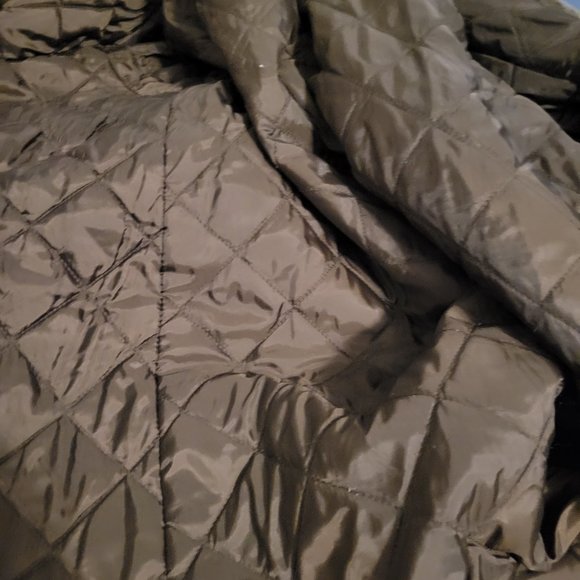 WOMENS VINTAGE FAUX LEATHER JACKET WITH THE FUR....VINTAGE DRESSBARN JACKET - Picture 13 of 17